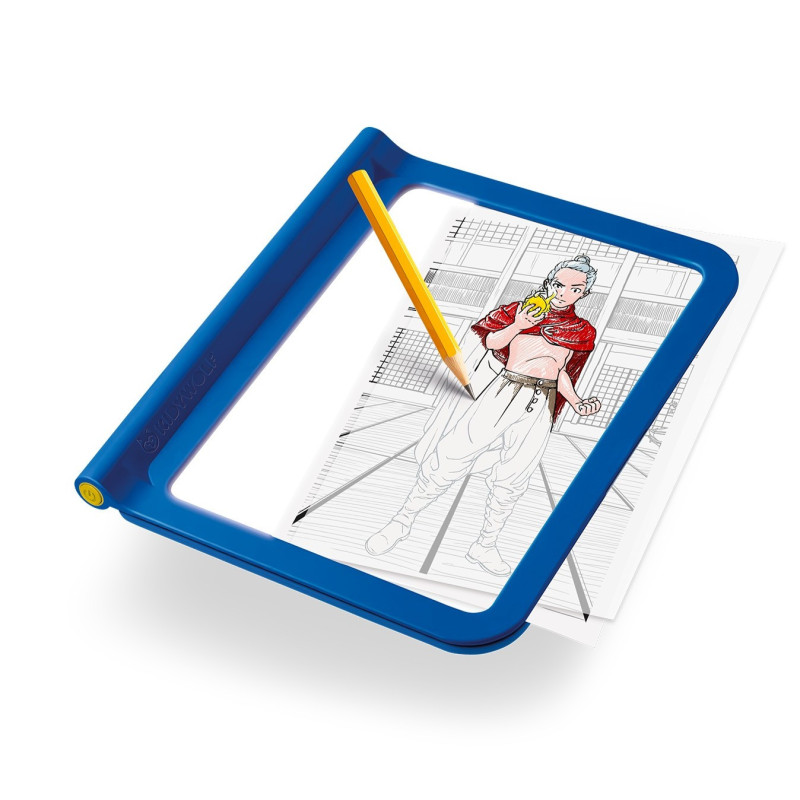 Tablette lumineuse pour dessiner KidyDraw Pro KIDYWOLF, Manga Tablette lumineuse pour dessiner KidyDraw Pro KIDYWOLF, Manga