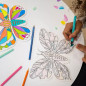 Lot de 2 coloriages à gonfler ARA CREATIVE, Papillons