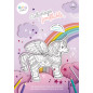 Coloriage géant à gonfler ARA CREATIVE, Licorne