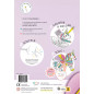 Coloriage géant à gonfler ARA CREATIVE, Licorne