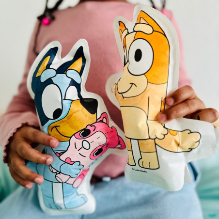 Lot de 2 coloriages à gonfler ARA CREATIVE, Bluey et Dingo