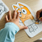Lot de 2 coloriages à gonfler ARA CREATIVE, Bluey et Dingo