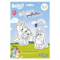 Lot de 2 coloriages à gonfler ARA CREATIVE, Bluey et Dingo