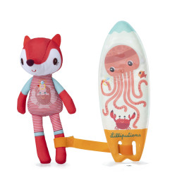 Jouet de bain Alice la surfeuse LILLIPUTIENS