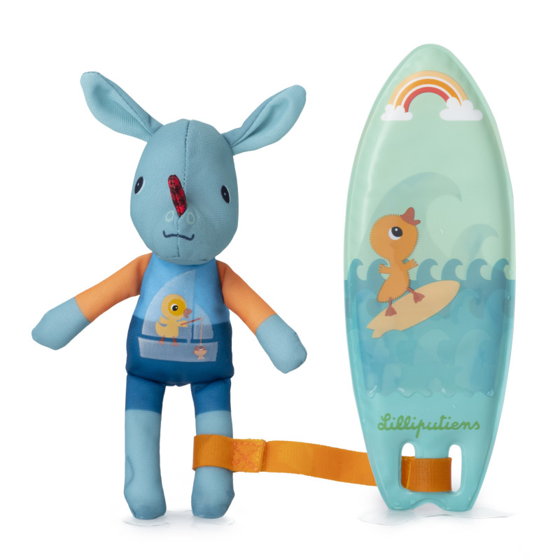 Jouet de bain Joe le surfeur LILLIPUTIENS