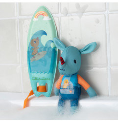 Jouet de bain Joe le surfeur LILLIPUTIENS