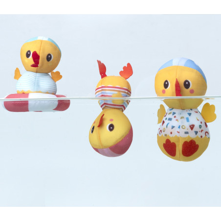 Jouet de bain 3 Canards au Bord de l'Eau LILLIPUTIENS