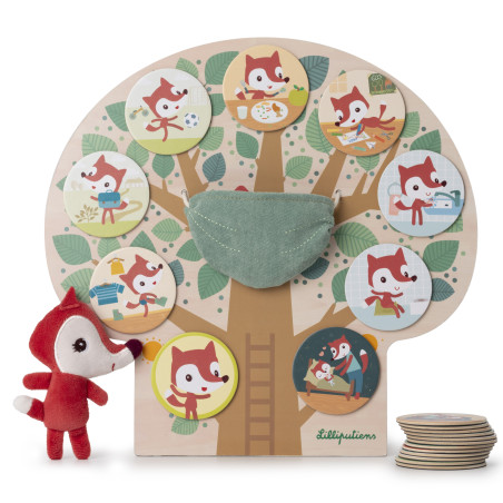 Arbre d'activités Je Raconte Ma journée Alice LILLIPUTIENS