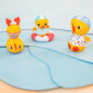 Jouet de bain 3 Canards au Bord de l'Eau LILLIPUTIENS