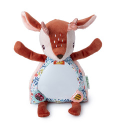 Peluche avec miroir Coucou Stella LILLIPUTIENS