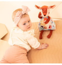 Peluche avec miroir Coucou Stella LILLIPUTIENS