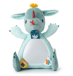 Peluche avec miroir Coucou Joe LILLIPUTIENS