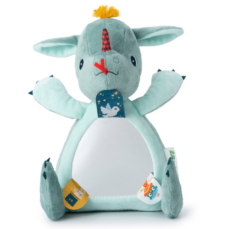 Peluche avec miroir Coucou Joe LILLIPUTIENS