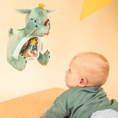 Peluche avec miroir Coucou Joe LILLIPUTIENS