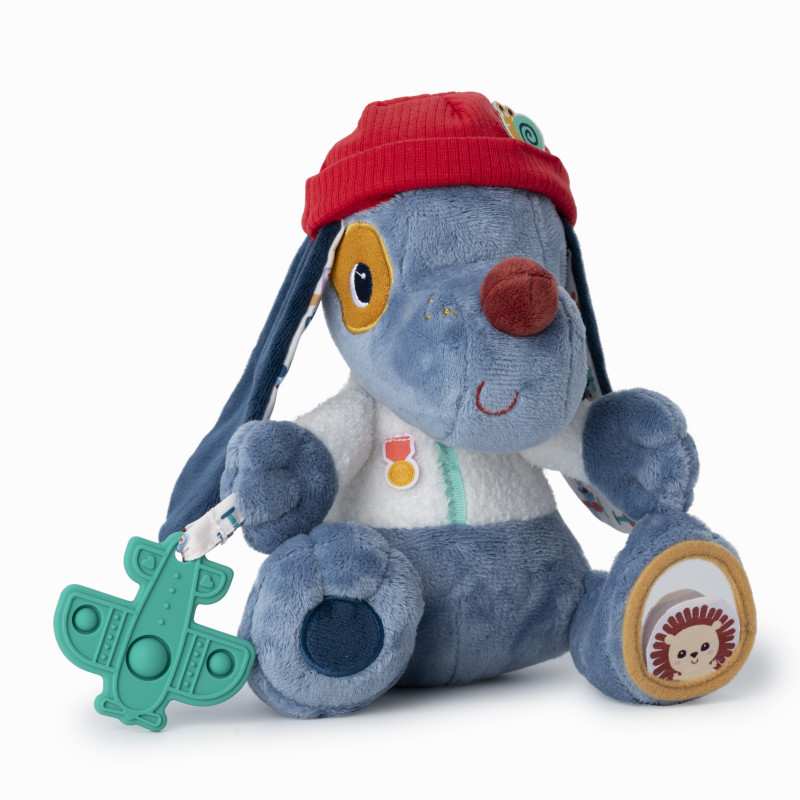 Peluche Chien muti activités Jules LILLIPUTIENS