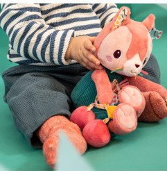 Peluche Chat muti activités Jeanne LILLIPUTIENS