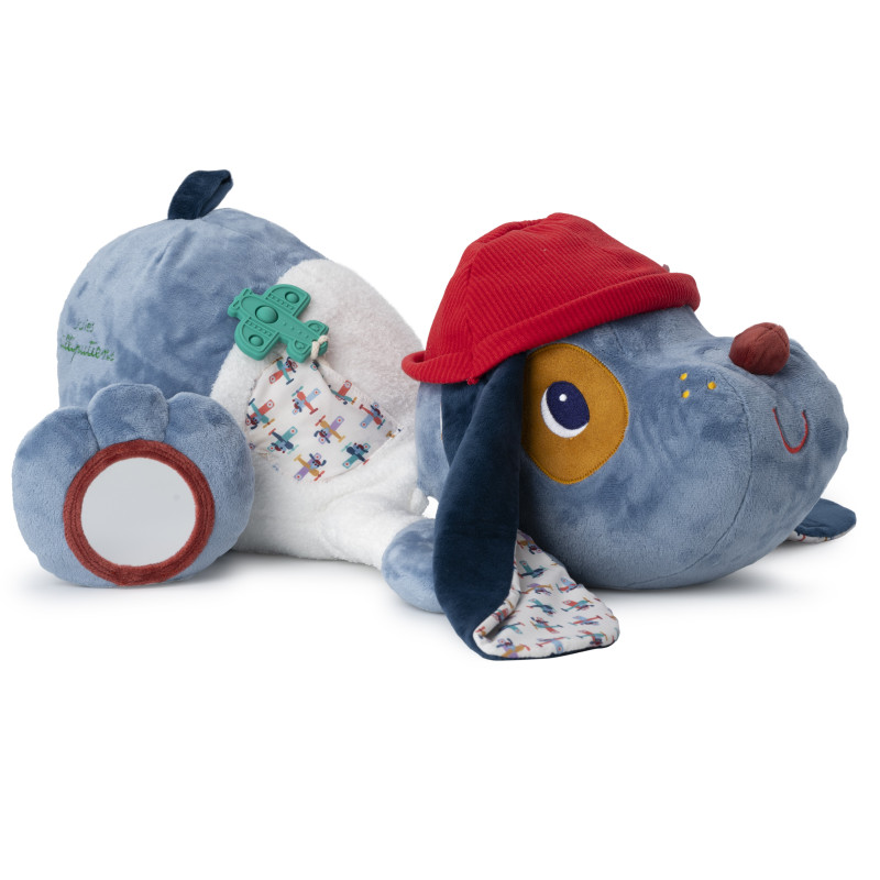 Maxi peluche Chien d'activités Jules LILLIPUTIENS, à poches Maxi peluche Chien d'activités Jules LILLIPUTIENS, à poches