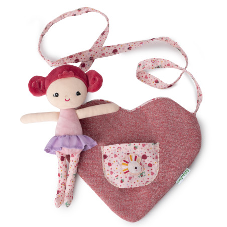 Sac avec poupée Coeur LILLIPUTIENS