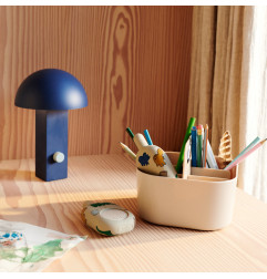 Lampe portable Hyppolite LIEWOOD, Bleu Indigo