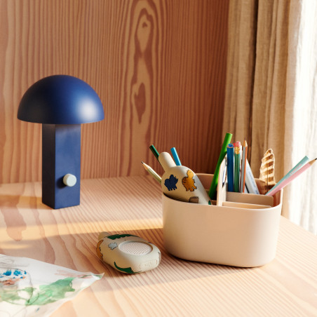 Lampe portable Hyppolite LIEWOOD, Bleu Indigo