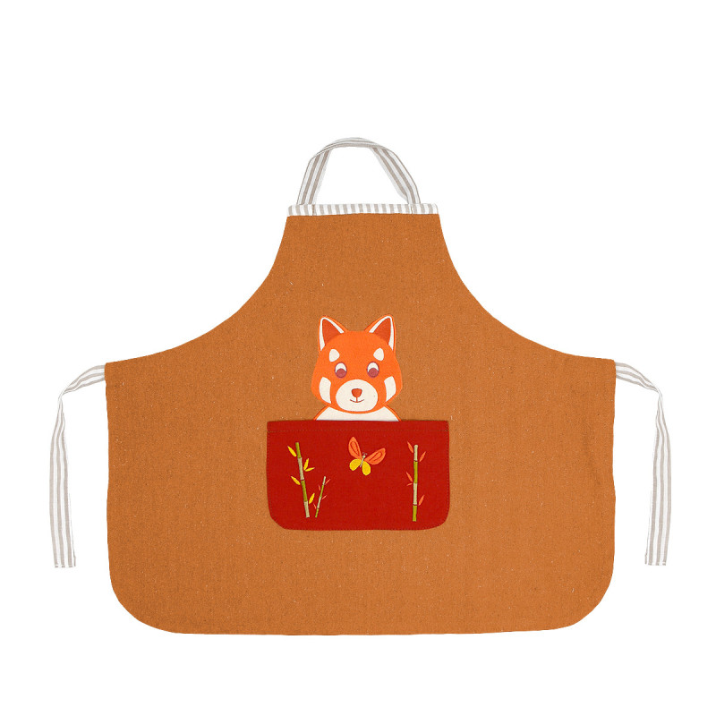 Tablier Panda Roux L'OISEAU BATEAU