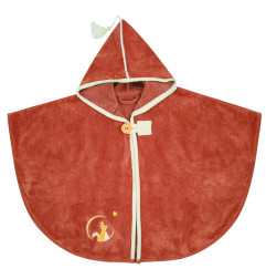 Cape de bain L'OISEAU BATEAU, Panda Roux Terracotta