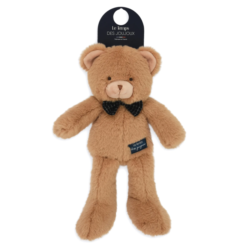 Peluche Nougat l'Ours Brun Clair MAILOU TRADITION
