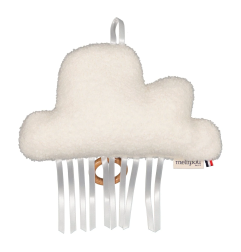 Coussin Nuage musical sherpa Donna MELLIPOU, musique La Boum