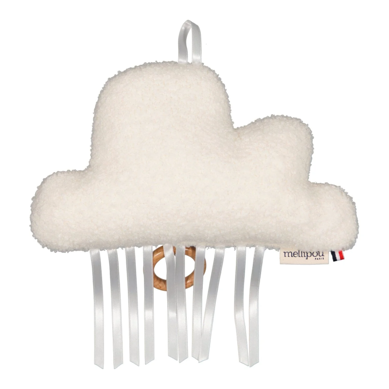 Coussin Nuage musical sherpa Donna MELLIPOU, musique La Boum