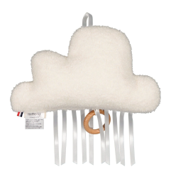 Coussin Nuage musical sherpa Donna MELLIPOU, musique La Boum