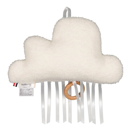 Coussin Nuage musical sherpa Donna MELLIPOU, musique La Boum