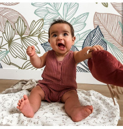 Coussin Nuage musical Wilde MELLIPOU, musique Dirty Dancing, velours bordeaux