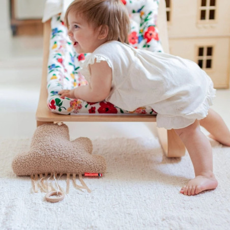 Coussin Nuage musical sherpa Summer MELLIPOU, musique Stevie Wonder