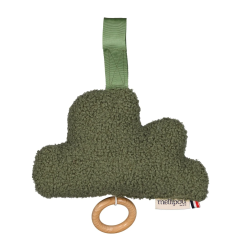 Boîte à musique Usher MELLIPOU, musique Dirty Dancing, sherpa vert