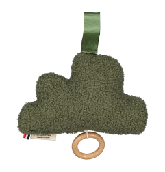 Boîte à musique Usher MELLIPOU, musique Dirty Dancing, sherpa vert