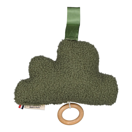 Boîte à musique Usher MELLIPOU, musique Dirty Dancing, sherpa vert