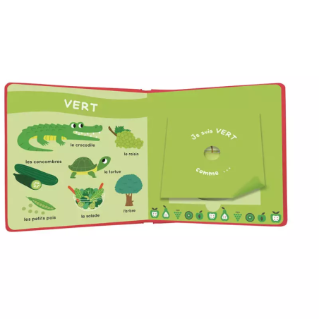 Mon livre des Odeurs et des Couleurs AUZOU, Les Saisons