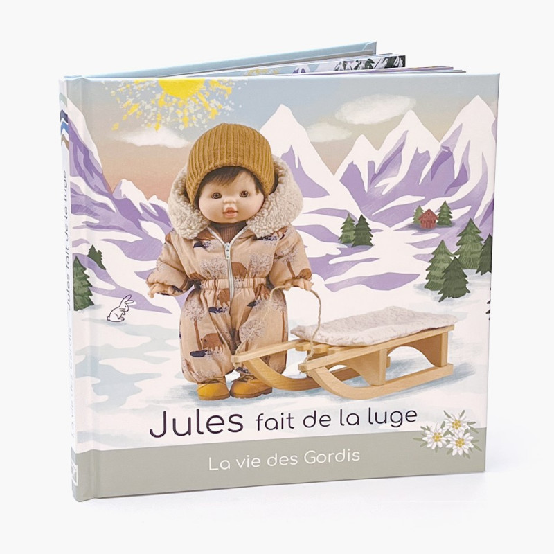 Livre Charlie Jules fait de la luge MINIKANE, La Vie des Gordis