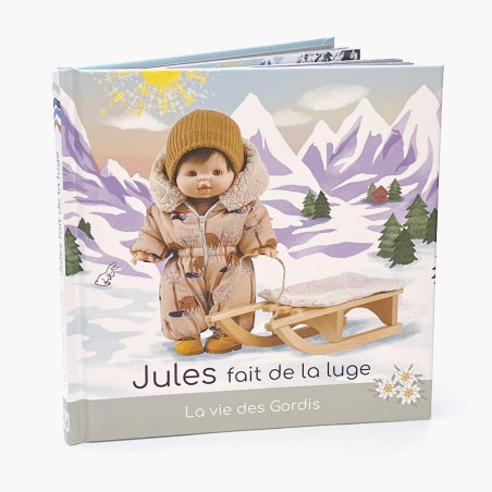 Livre Charlie Jules fait de la luge MINIKANE, La Vie des Gordis