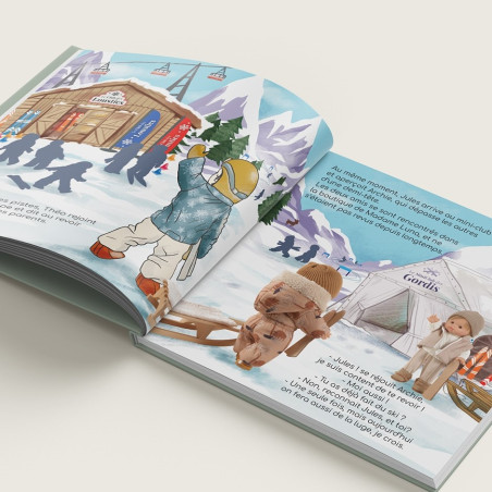 Livre Charlie Jules fait de la luge MINIKANE, La Vie des Gordis