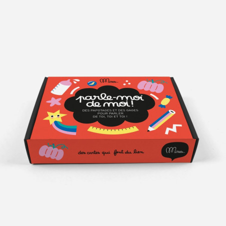Jeu cartes de discussion Parle-moi de Moi MINUS EDITIONS