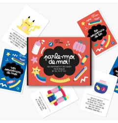 Jeu cartes de discussion Parle-moi de Moi MINUS EDITIONS