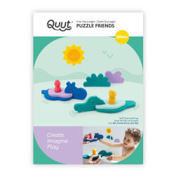 Jeu de bain à assembler QUUT, Dans la Jungle