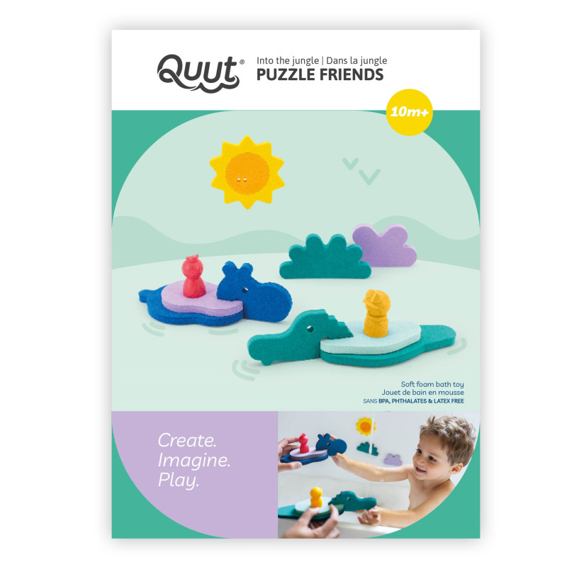 Jeu de bain à assembler QUUT, Dans la Jungle