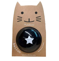 Ballon 22 cm RATATAM, noir