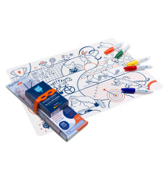 Set de table Sports SUPER PETIT, à colorier à l'infini