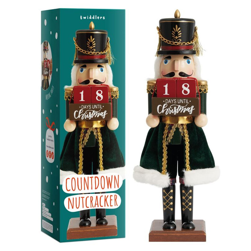 Casse-noisette compte à rebours de Noël TWIDDLERS