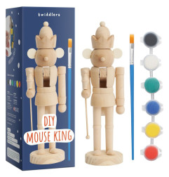 Coffret Je crée mon Casse-Noisette TWIDDLERS, en bois à personnaliser