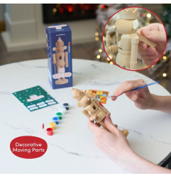 Coffret Je crée mon Casse-Noisette TWIDDLERS, en bois à personnaliser