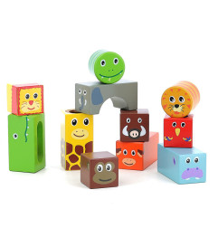 Cubes sonores Animaux de la Savane VILAC